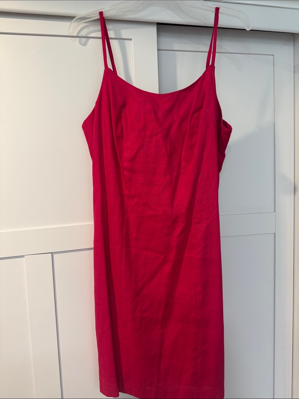 Vintage Linen pink mini dress size 10